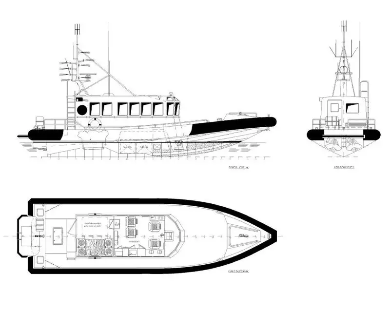 Crew boat for sale