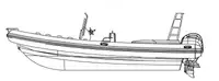 Rigid inflatable boat for sale