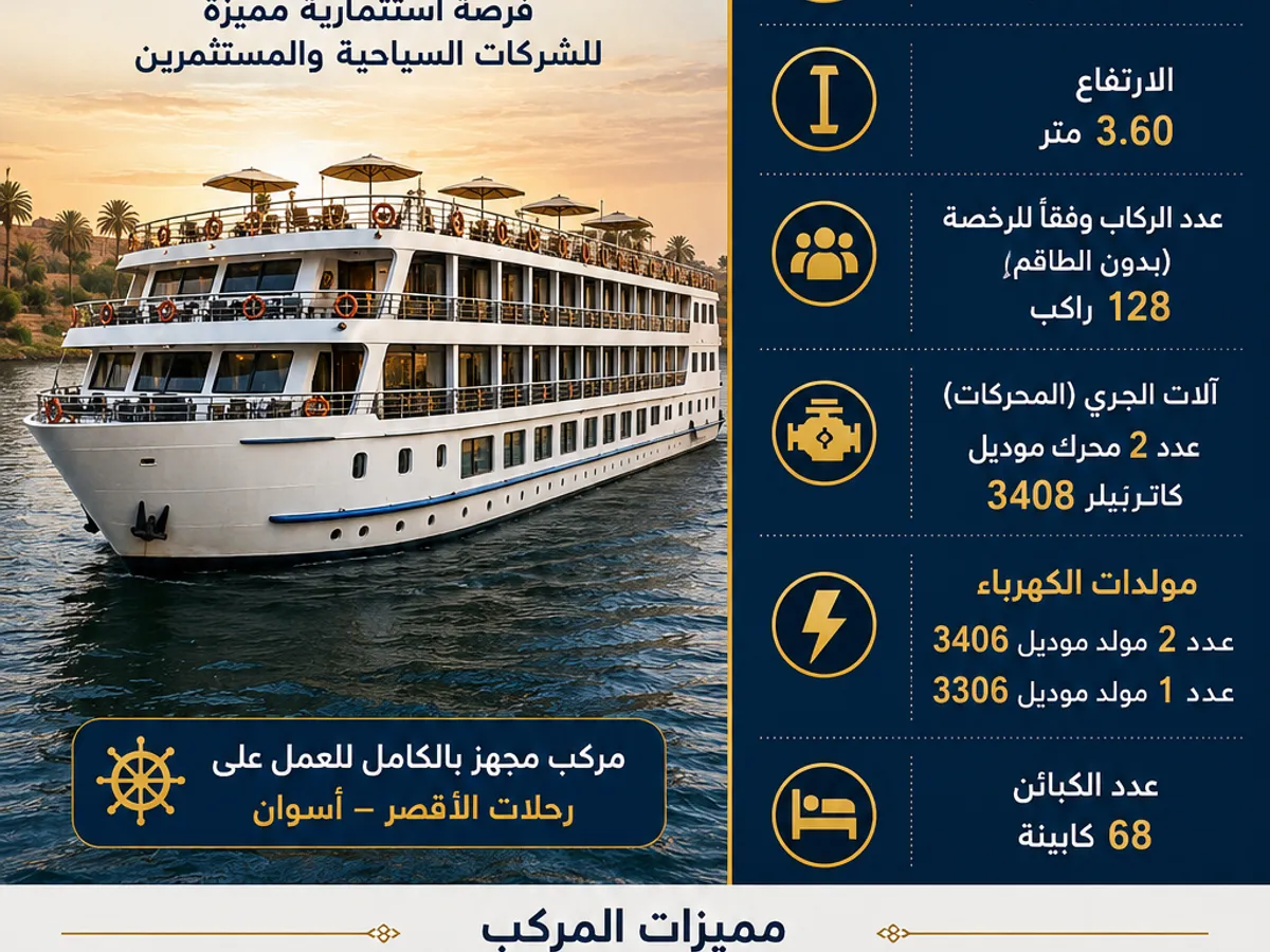 Cruise ship for sale