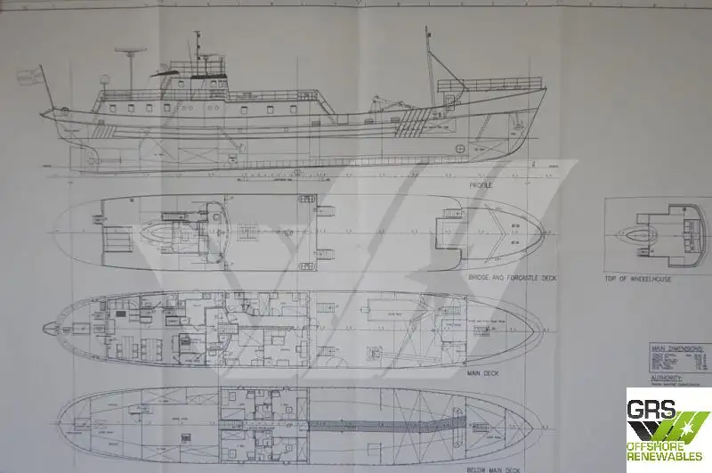 Survey vessel for sale