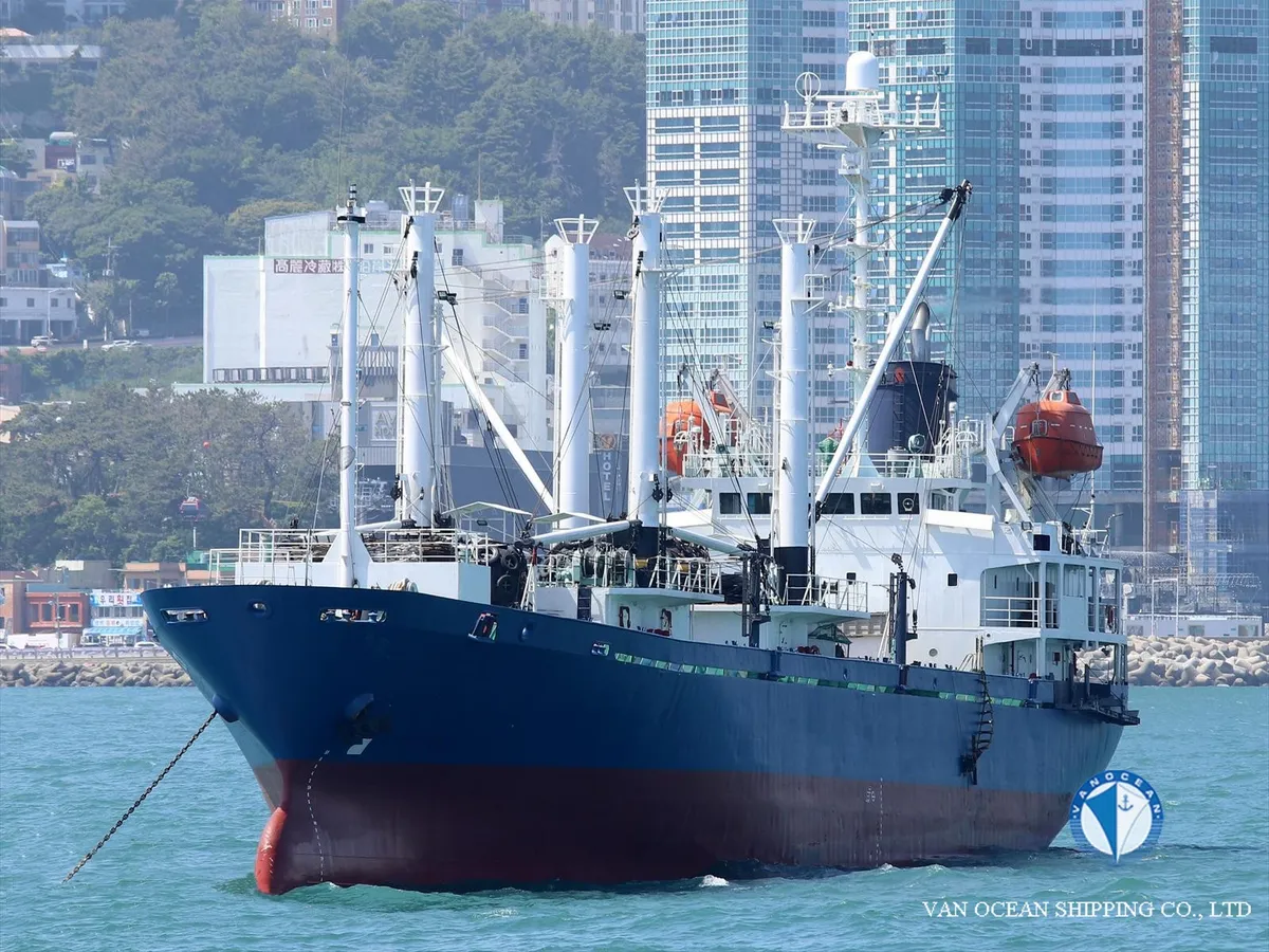 Reefer ship for sale