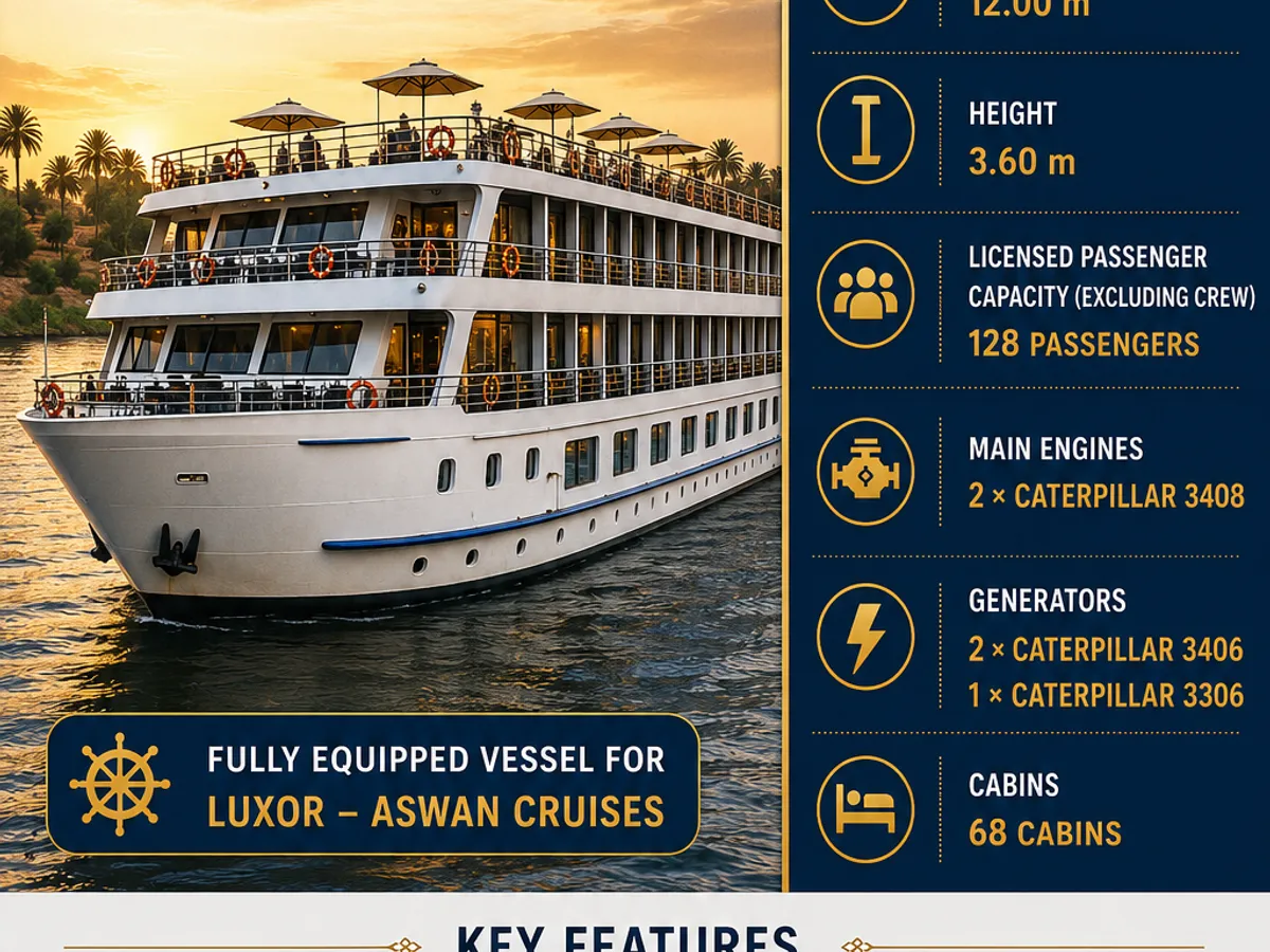 Cruise ship for sale
