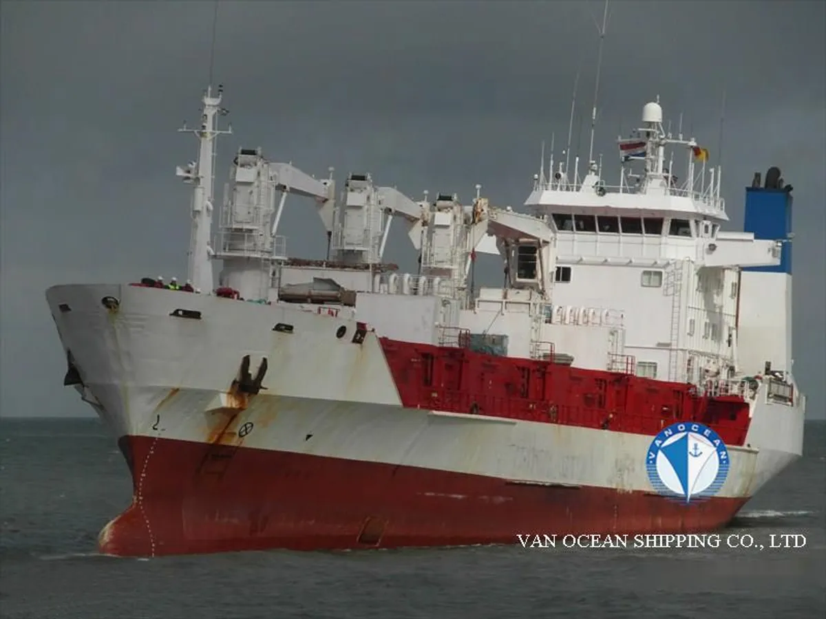 Reefer ship for sale