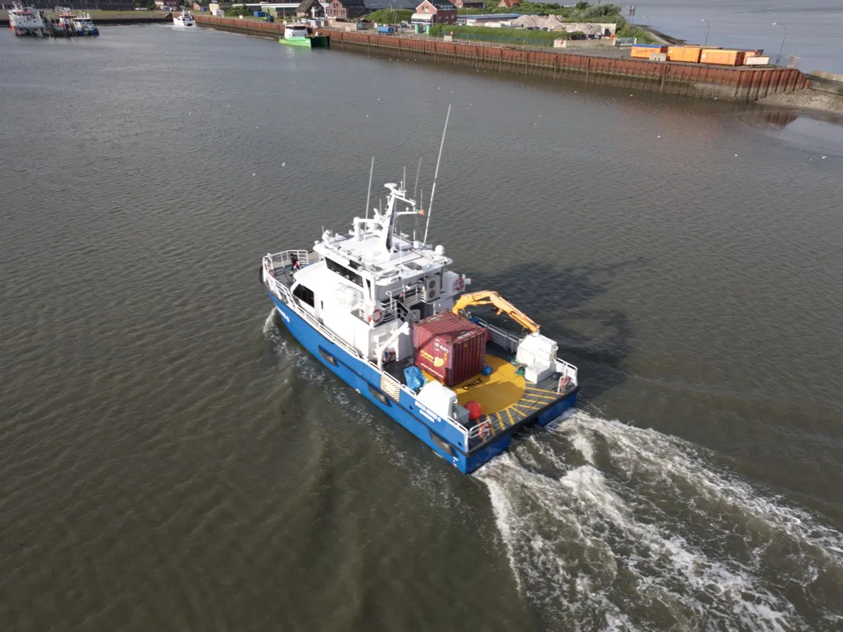 Wind farm service vessel for sale