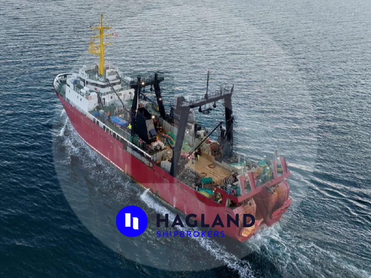 Large freezer trawler for sale