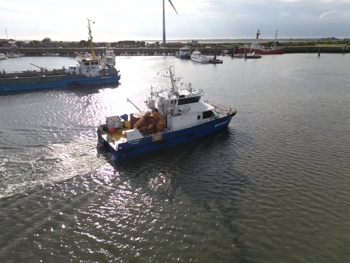 Wind farm service vessel for sale