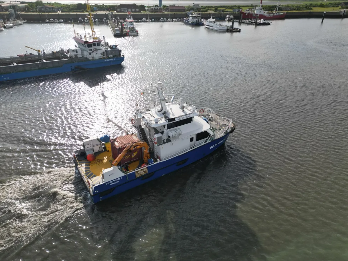 Wind farm service vessel for sale