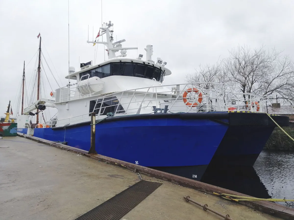 Wind farm service vessel for sale
