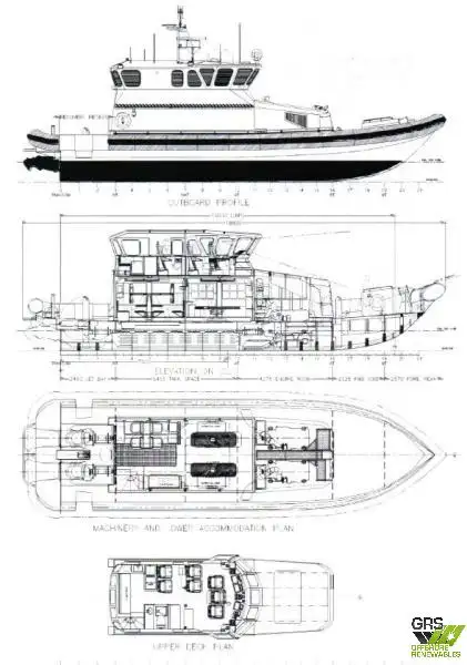 Wind farm service vessel for sale