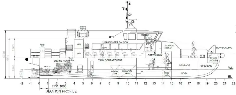 Ferry vessel for sale